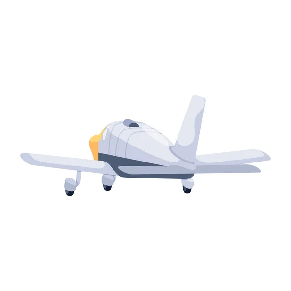 Flygplanets Färgglada Ikon Vektor Illustration — Stock vektor