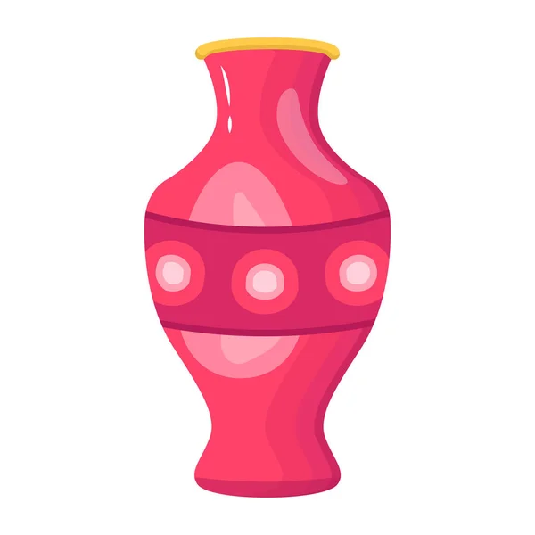 赤い花瓶のベクトル図 — ストックベクタ