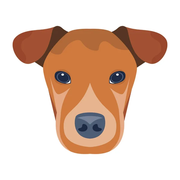 Hund Icon Design Vektor Illustration Eps10 Graphik — Stockvektor