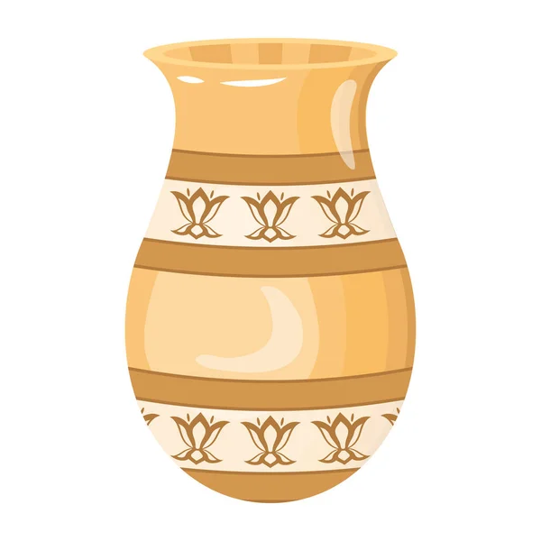 Illustration Vectorielle Vase Décoratif — Image vectorielle