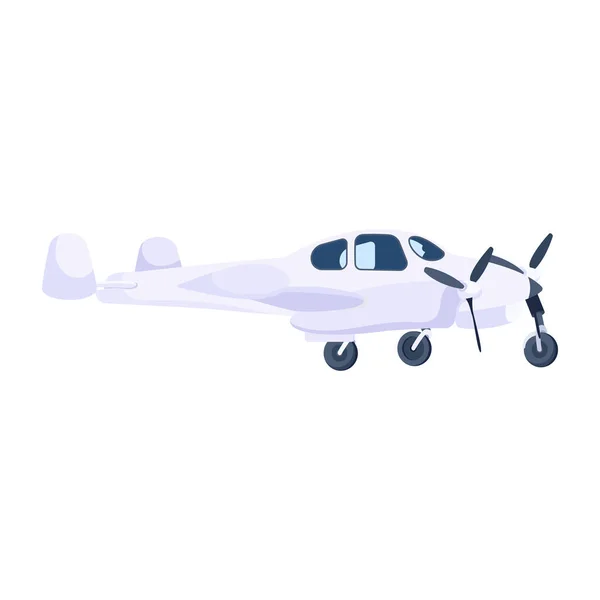 Fliegende Hubschrauber Ikone Isometrie Von Flugzeugvektorsymbolen Für Webdesign Isoliert Auf — Stockvektor