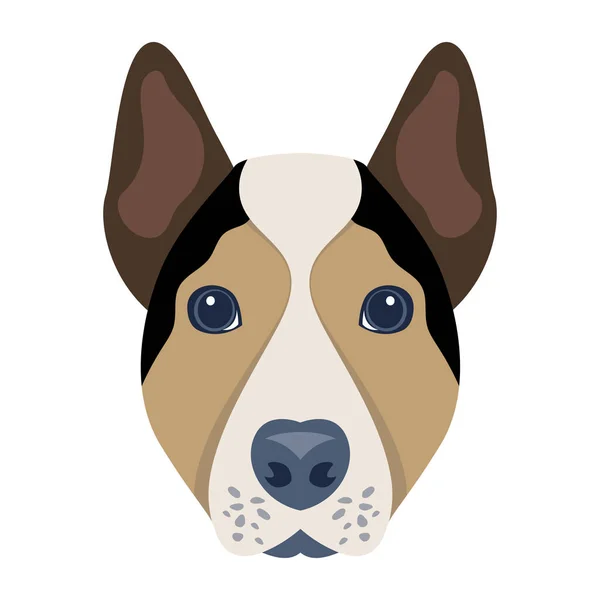 Vektor Illustration Von Niedlichen Hund — Stockvektor