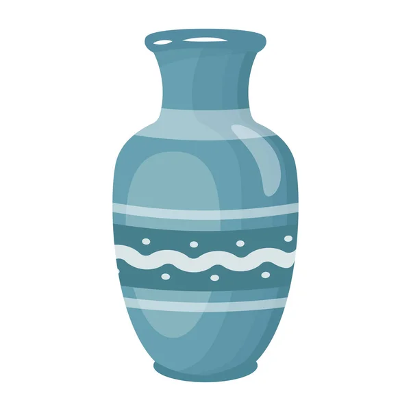 Illustration Vectorielle Vase Verre — Image vectorielle