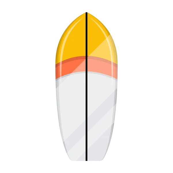 Surfboard Icon Isometric Surf Board Vector Icons Web Design Isolated — Stock Vector