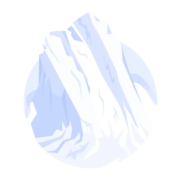Illustration Vectorielle Fond Montagne — Image vectorielle