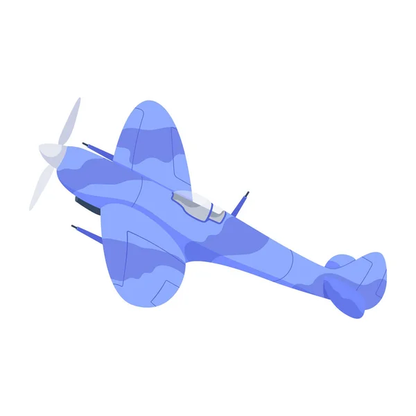 Полет Самолета Векторная Иллюстрация — стоковый вектор