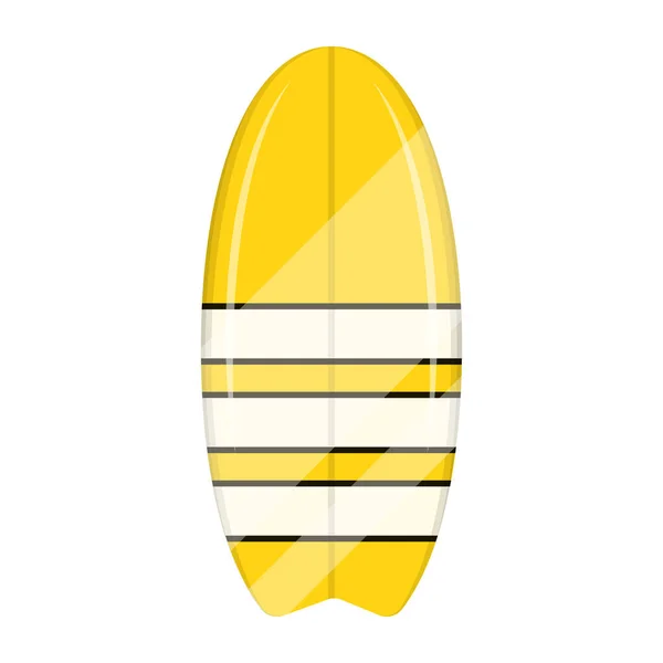 Значок Дошки Серфінгу Мультяшна Ілюстрація Пляжного Намету Векторні Іконки Інтернету — стоковий вектор