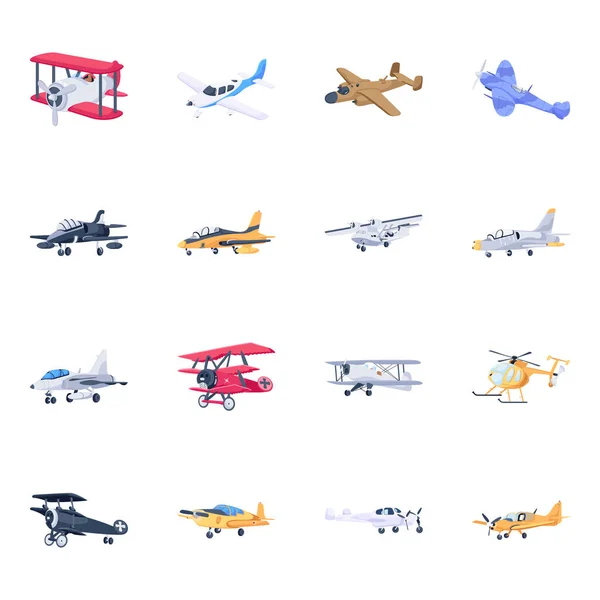 Avions Militaires Prêts Illustration Vectorielle — Image vectorielle