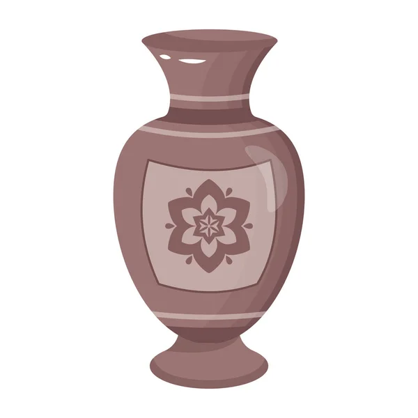 Ilustração Vetorial Vaso Decorativo — Vetor de Stock