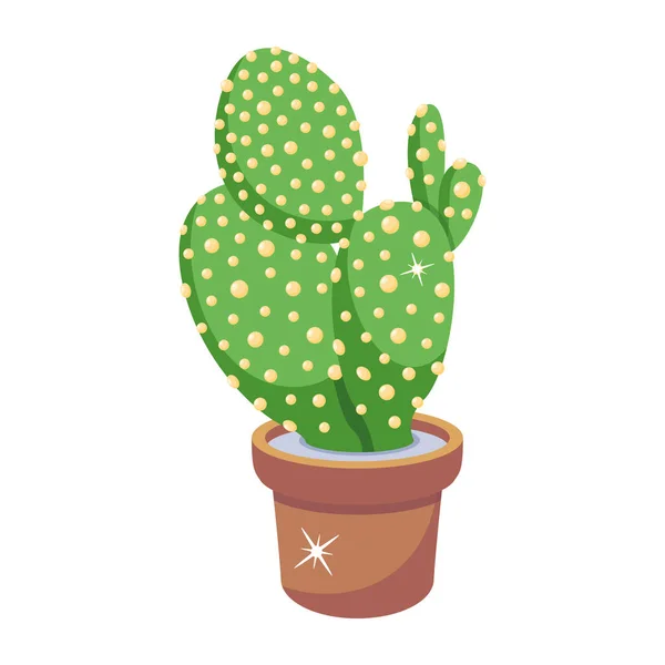Icône Cactus Icône Vectorielle Pour Web — Image vectorielle