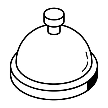 Halka simgesinin vektör illüstrasyonu