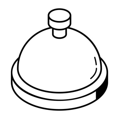 Halka simgesinin vektör illüstrasyonu