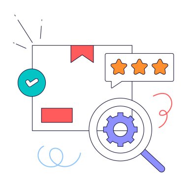 arama simgesi vektör illüstrasyon grafik tasarımı