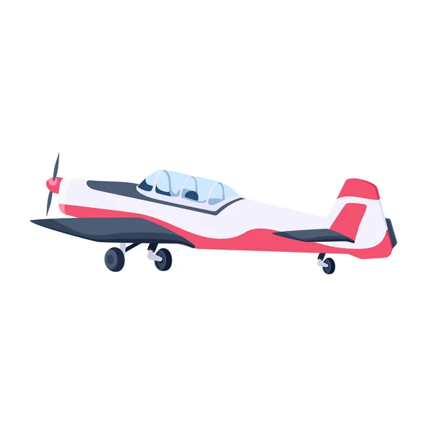 Flugzeug Ikone Vektorillustration — Stockvektor