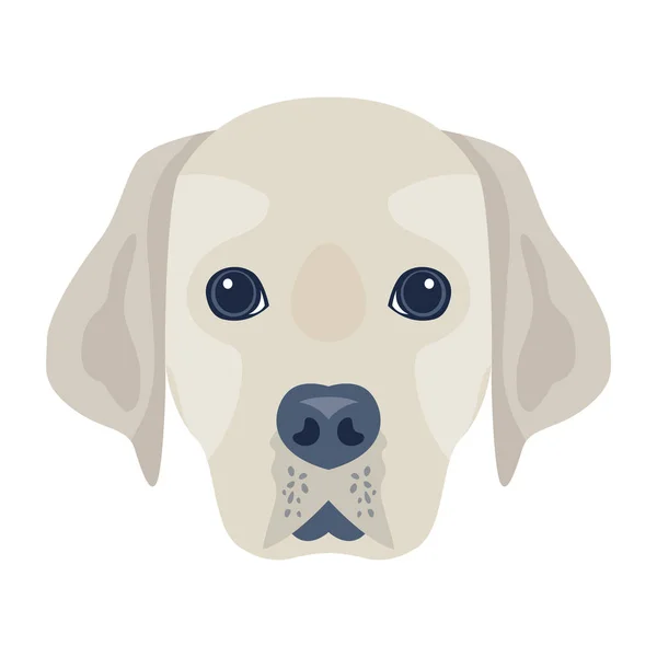 Vector Illustratie Van Schattige Hond — Stockvector