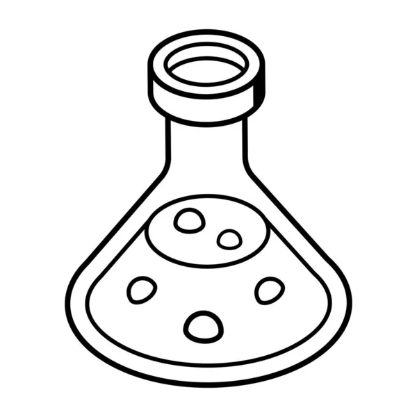Flasque Icône Vectoriel Illustration — Image vectorielle