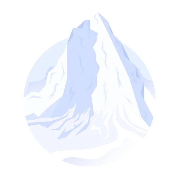 Fond Abstrait Avec Montagne Illustration Vectorielle — Image vectorielle