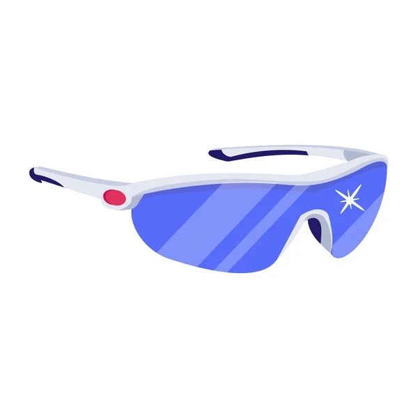 Praktisk Ikon Sportglasögon — Stock vektor