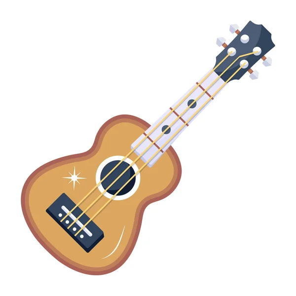 Auditório Guitarra Ícone Moderno Ilustração Vetorial —  Vetores de Stock