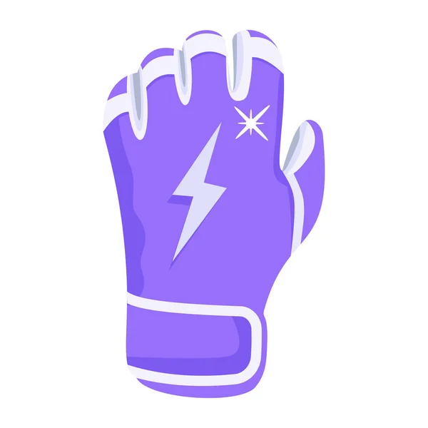 Handy Flat Icon Sports Glove — Stock Vector
