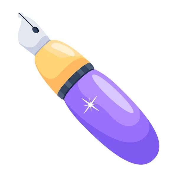 Ink Pen Modern Icon Vector Illustration — 스톡 벡터