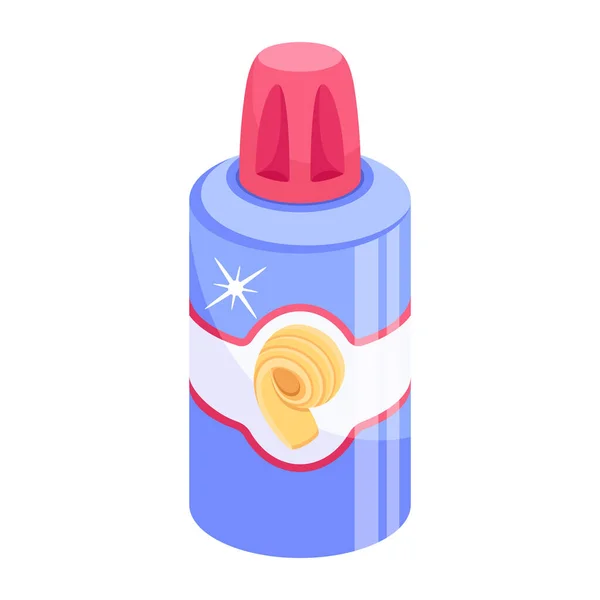 Boter Spray Modern Icoon Vector Illustratie — Stockvector