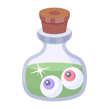 Eye Potion vector illustration design