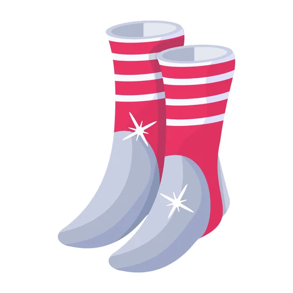 Stirrup Socks Icon Vector Illustration Design — Stock Vector