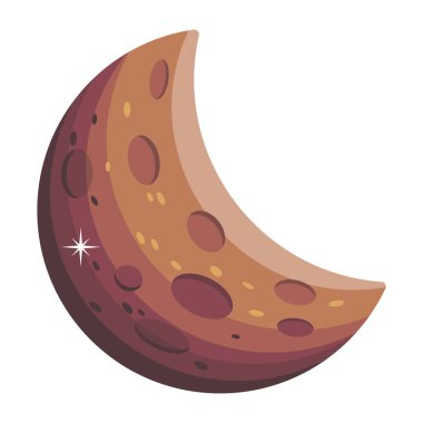 moon vector illustration design