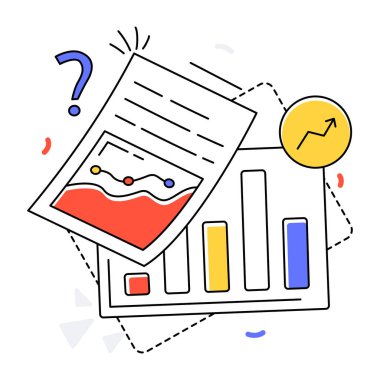 Problem Solving vector illustration design