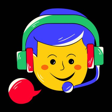 destek hizmetivektör illüstrasyon