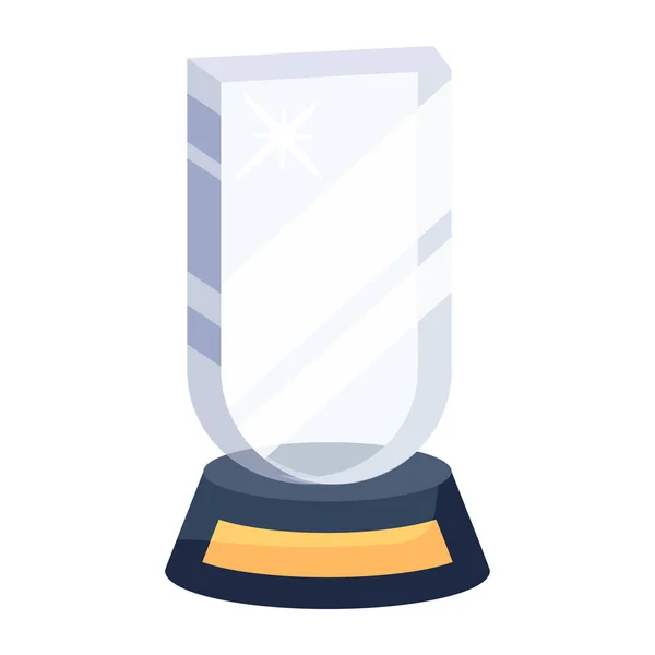 Award Trofee Icoon Vectorsymbool Voor Webdesign — Stockvector
