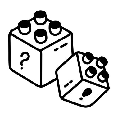 game dice icon vector illustration design