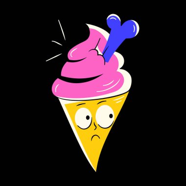 Dondurmanın vektör çizimi