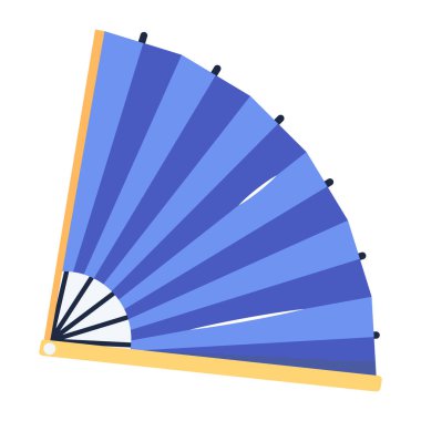 Renkli bir şemsiyenin vektör çizimi