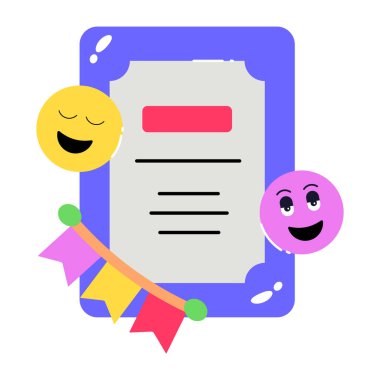 Konuşma balonu vektör illüstrasyonlu mutlu doğum günü mesajı