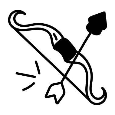 Bir süpürgenin vektör illüstrasyonu