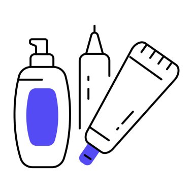 sabun simgesi, vektör illüstrasyonu basit tasarım