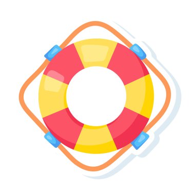 Şamandıra simgesi, vektör çizimi