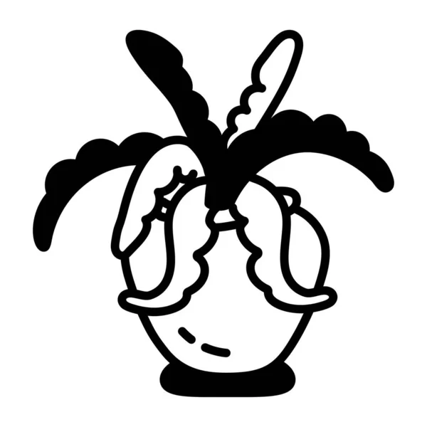 Illustrazione Vettoriale Simpatico Cartone Animato Ananas — Vettoriale Stock