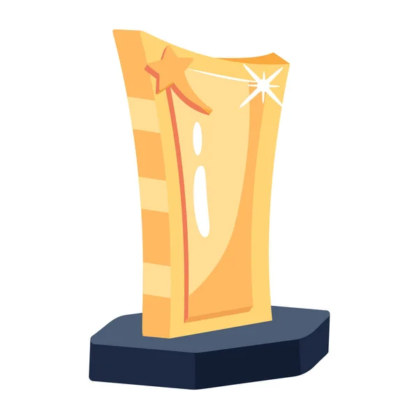 Prix Icône Trophée Symbole Vectoriel Pour Conception Web — Image vectorielle