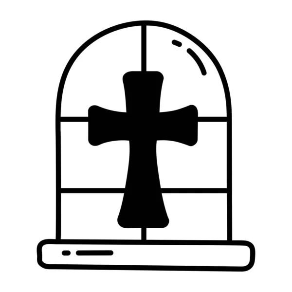 Векторна Ілюстрація Хреста — стоковий вектор