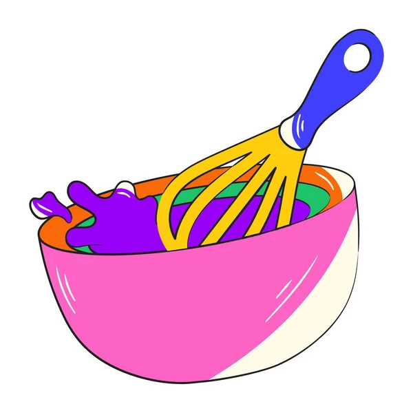 Ilustrație Vectorială Ustensile Bucătărie — Vector de stoc