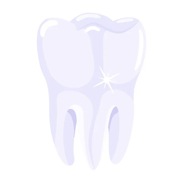 Zahn Und Zahnpflegekonzept — Stockvektor