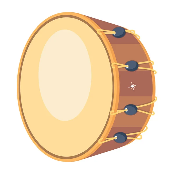 ドラムのアイコンベクトルイラスト — ストックベクタ