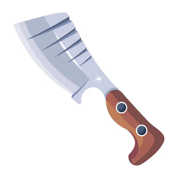 Vector Illustration Knife — Stock Vector