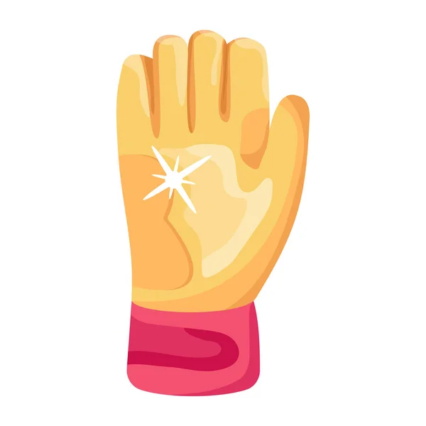Handgezeichnete Vektor Illustration Eines Handschuh Symbols — Stockvektor