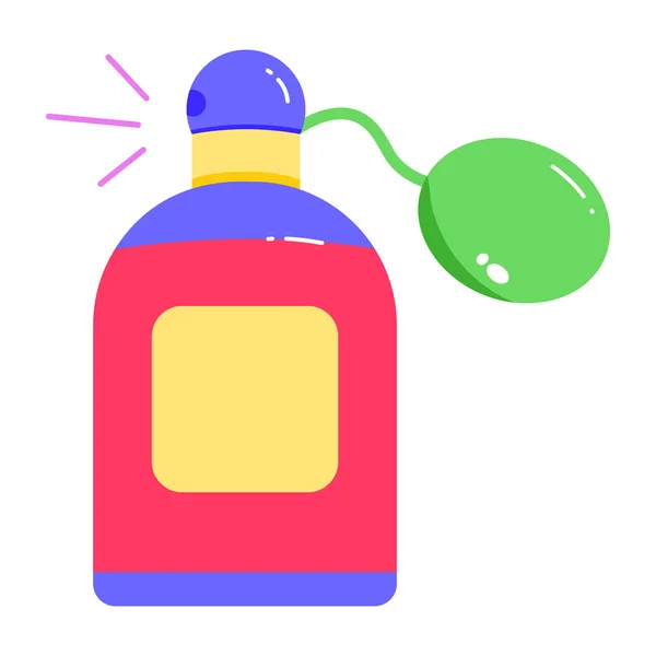 Ikona Butelki Perfum Izometria Ikon Wektorowych Mydła Projektowania Stron Internetowych — Wektor stockowy