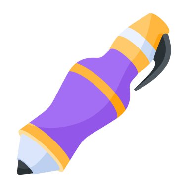 kalem, vektör illüstrasyonunun vektör simgesi