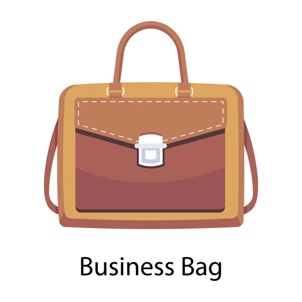 Aktentasche Business Tasche Vektor Symbol — Stockvektor